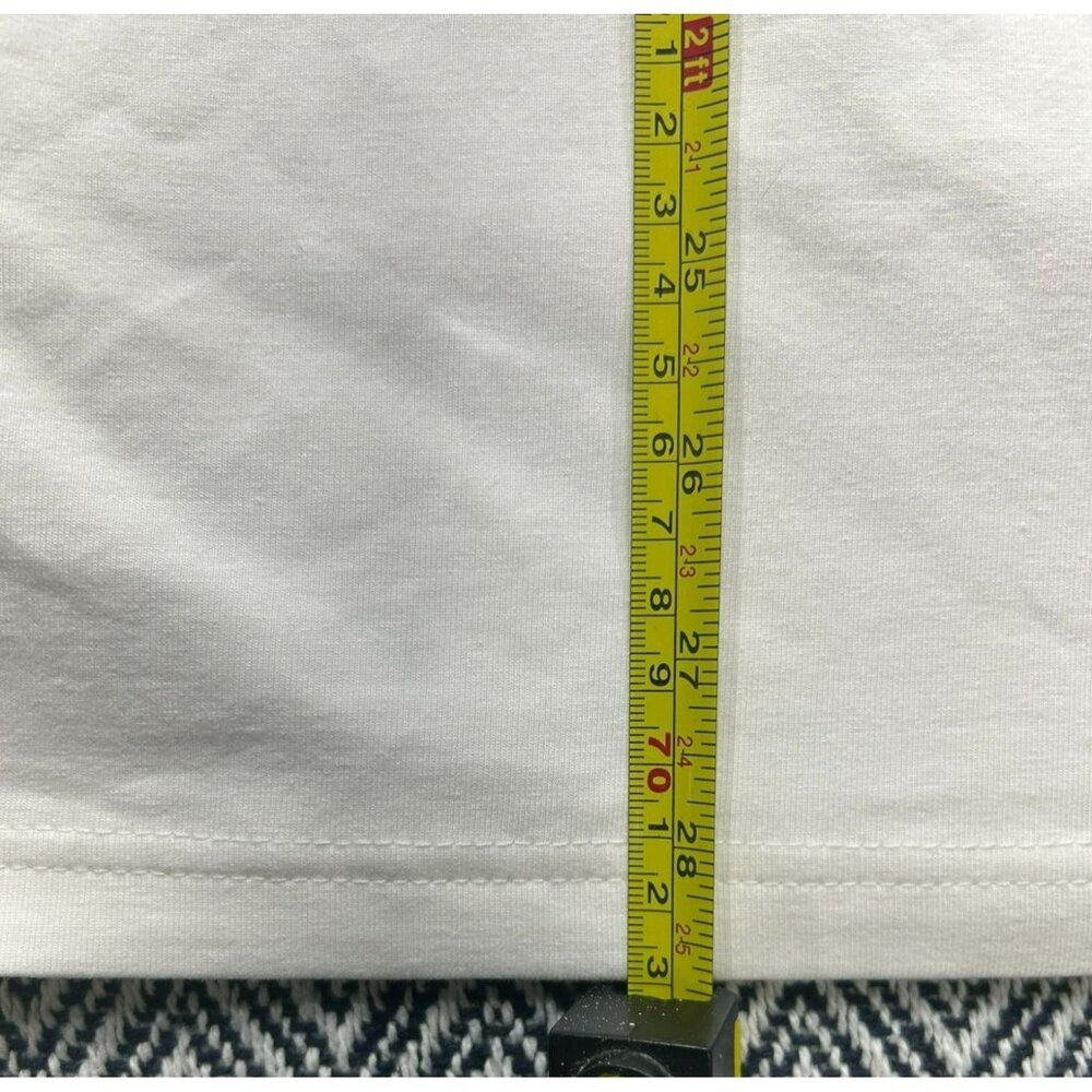 Ben Sherman Men's Colorblock Cotton T-Shirt Coconut Milk Size L Classic Fit $69 - Picture 3 of 7